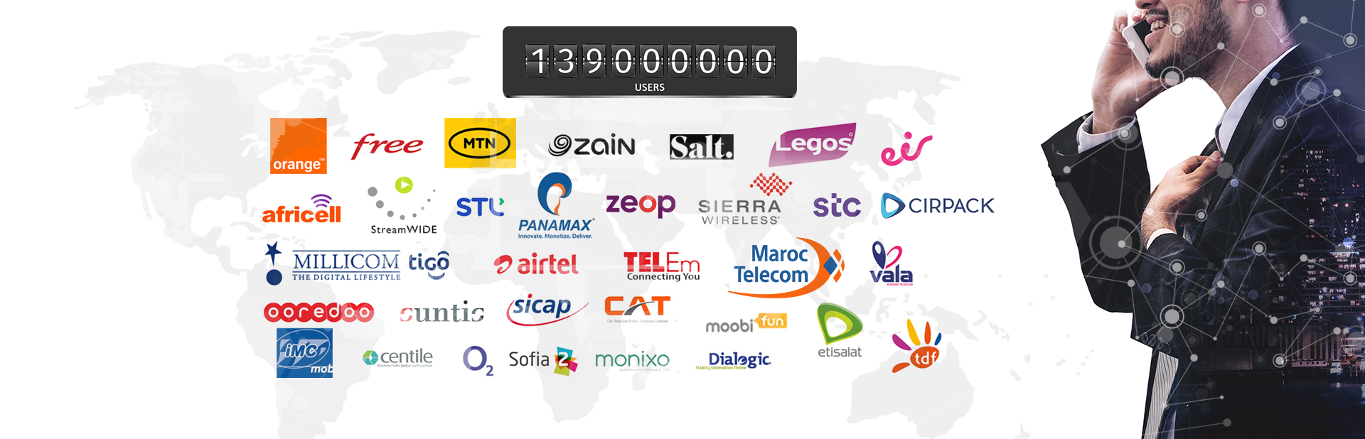 illustration of our new service to help customers to build strategically and technically a mvno